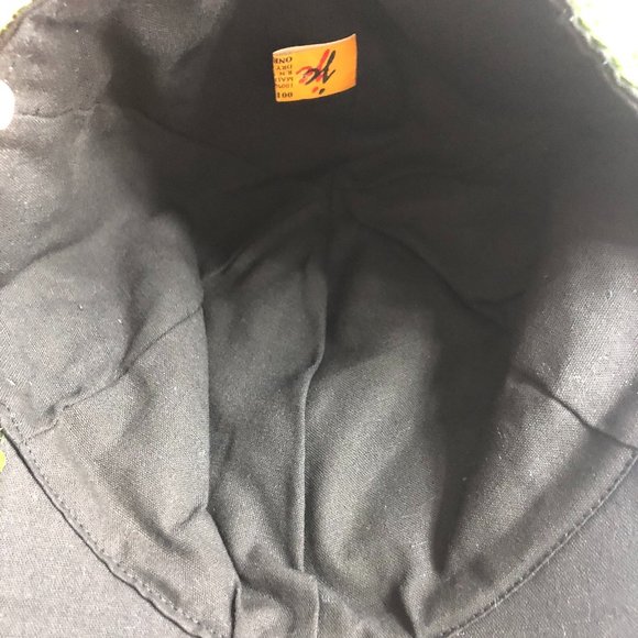 Vintage JC Lime Green Sequin Baseball hat - Picture 5 of 10